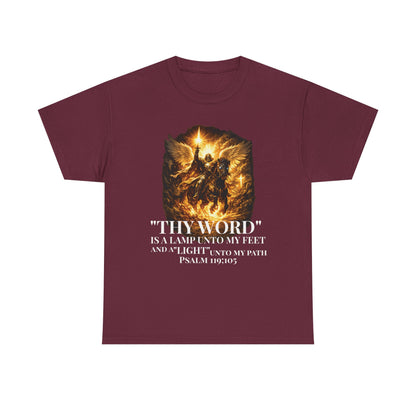 T‑Shirt - 'Thy Word Is A Lamp' Christian Scripture Graphic Tee
