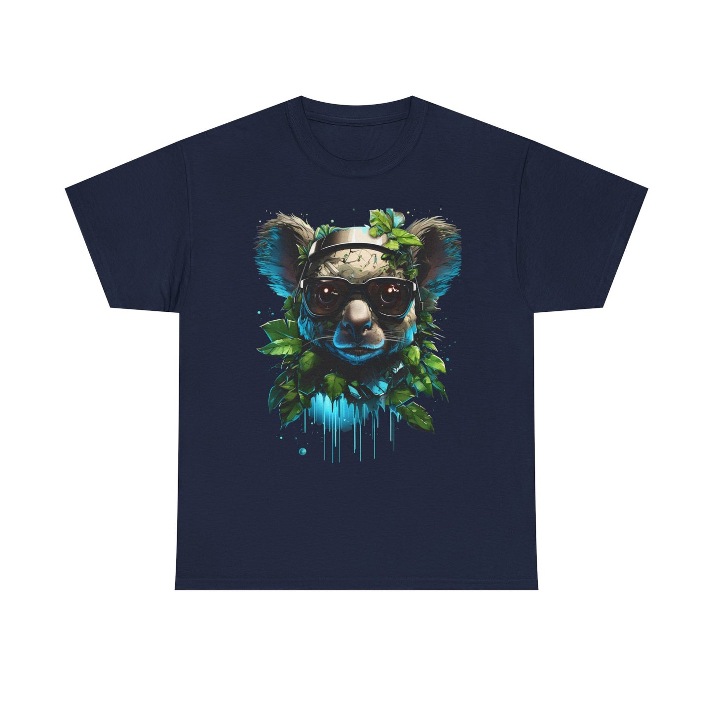 Koala Mask Tee — Urban Wildlife Graphic T-Shirt