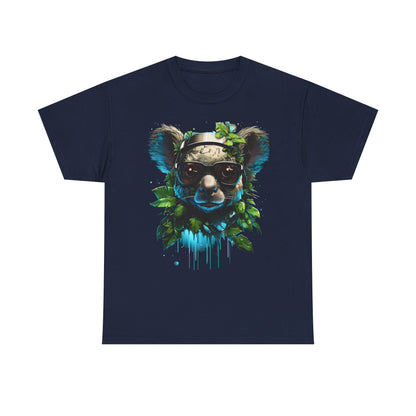 Koala Mask Tee — Urban Wildlife Graphic T-Shirt