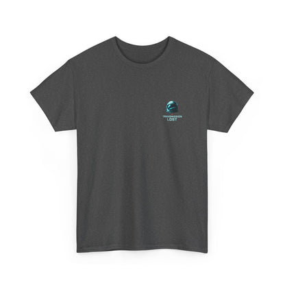 Transmission Lost Astronaut T-Shirt | Sci-Fi Space Graphic Tee, Futuristic Cosmic Streetwear Shirt