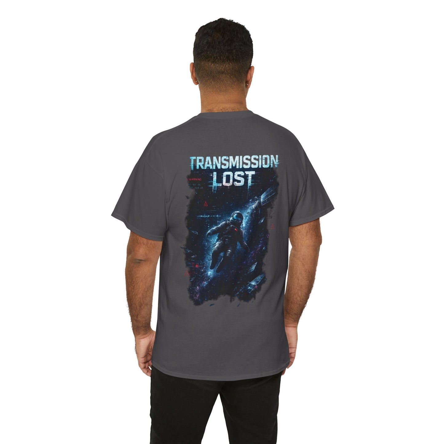 Transmission Lost Astronaut T-Shirt | Sci-Fi Space Graphic Tee, Futuristic Cosmic Streetwear Shirt