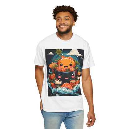 Cute Ramen Bowl T-Shirt | Foodie Graphic Tee - product view
