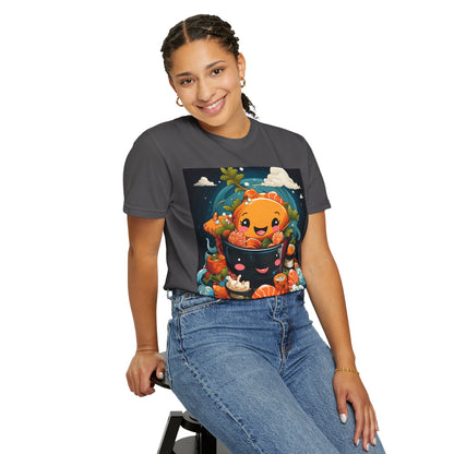 Cute Ramen Bowl T-Shirt | Foodie Graphic Tee - product view