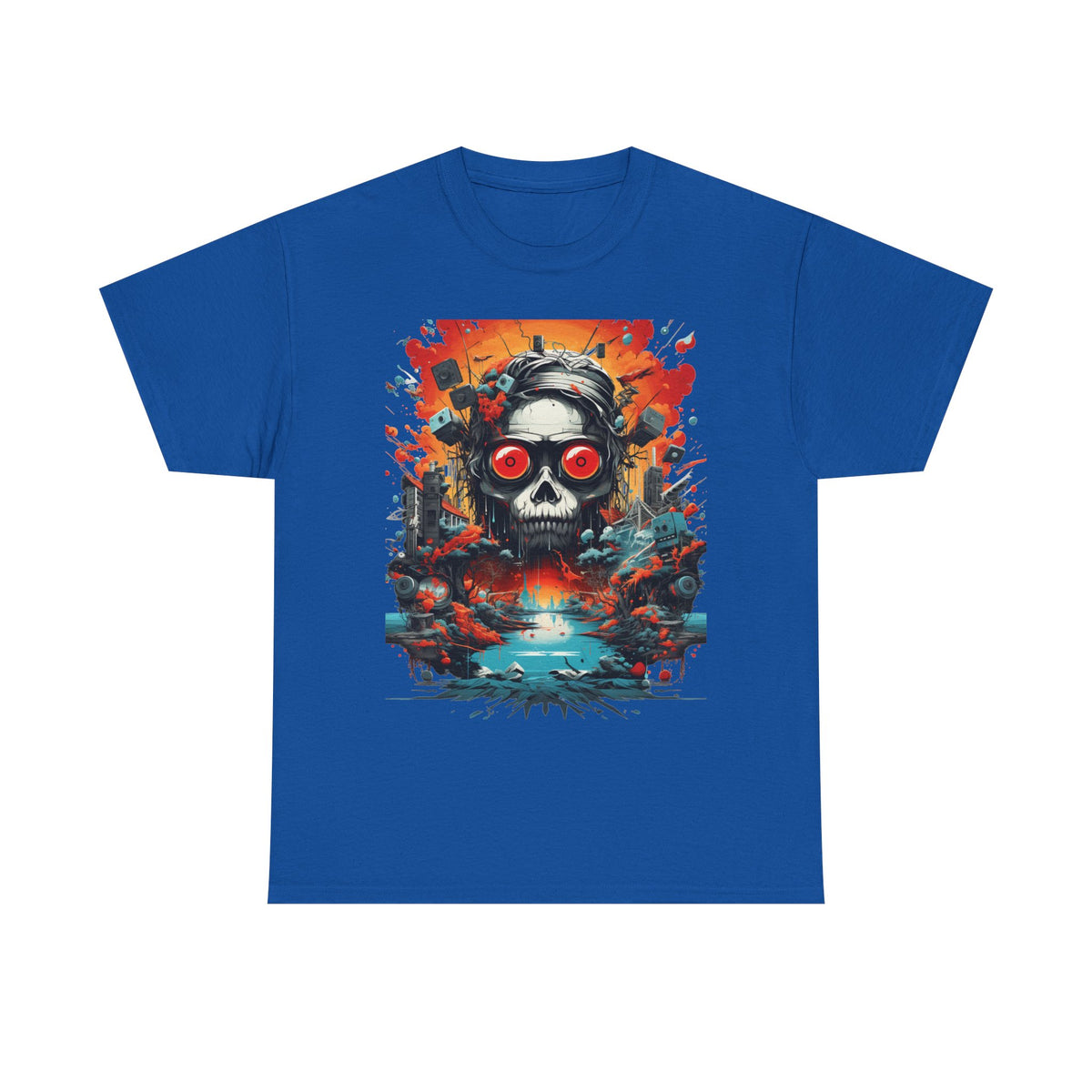 Skull Pilot Graphic Tee - product view