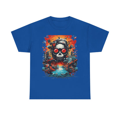 Skull Pilot Graphic Tee - product view