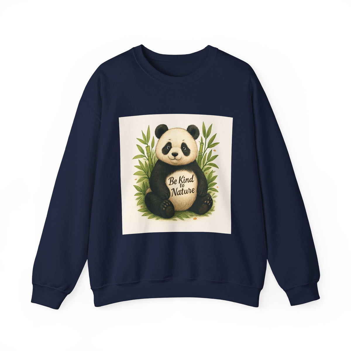 Panda & Bamboo Crewneck Sweatshirt - product view