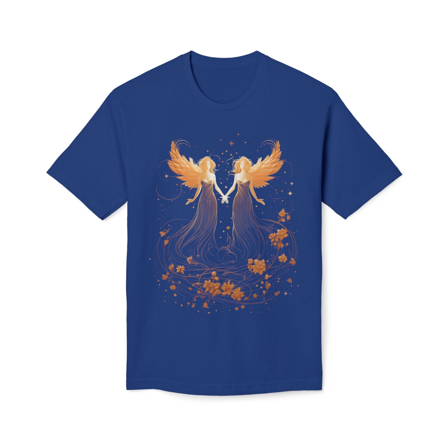 Angel Wings T‑Shirt — Ethereal Twin Angels Design