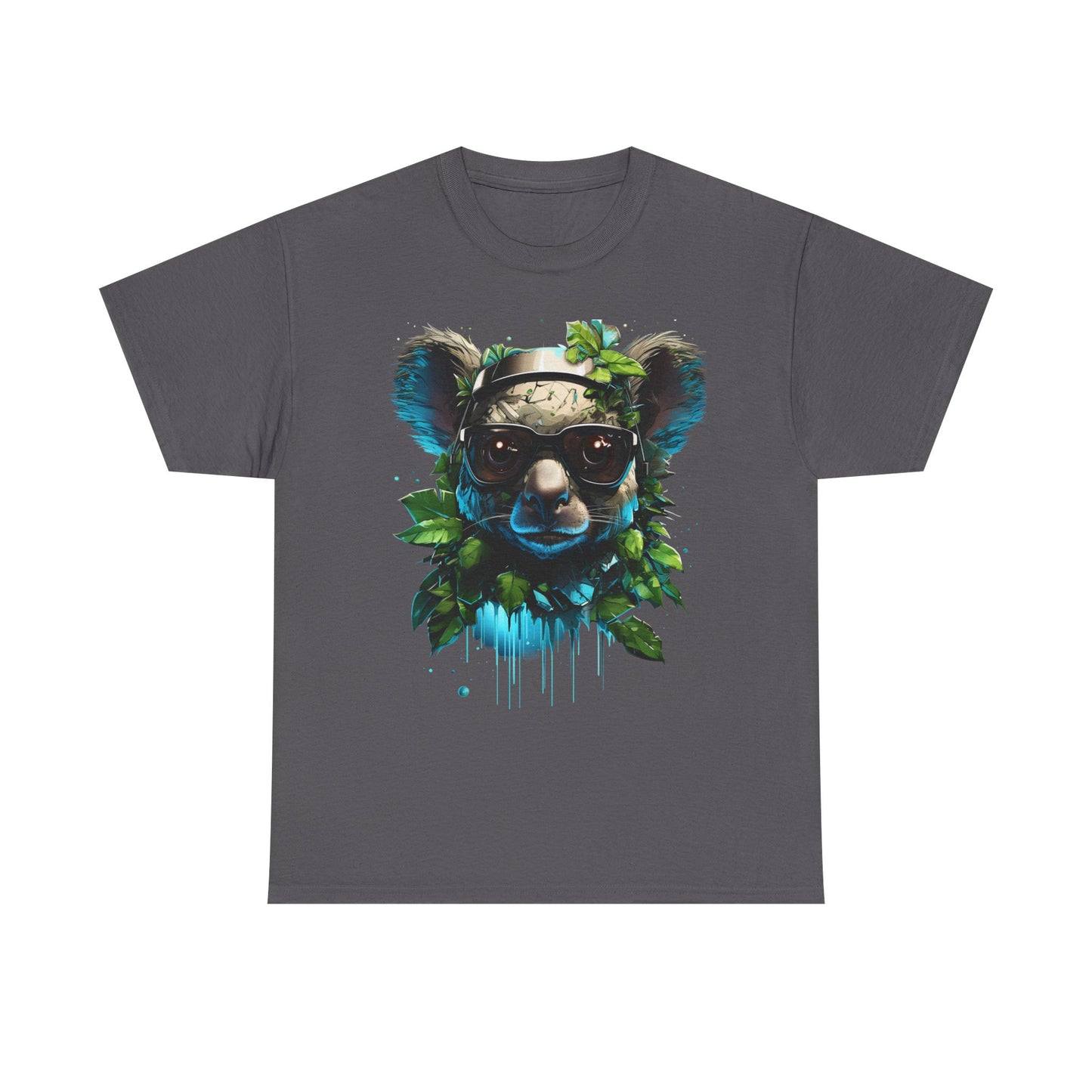 Koala Mask Tee — Urban Wildlife Graphic T-Shirt