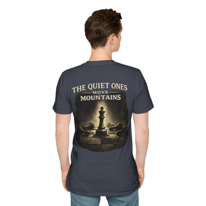 The Quiet Ones Move Mountains Men's Graphic T-Shirt