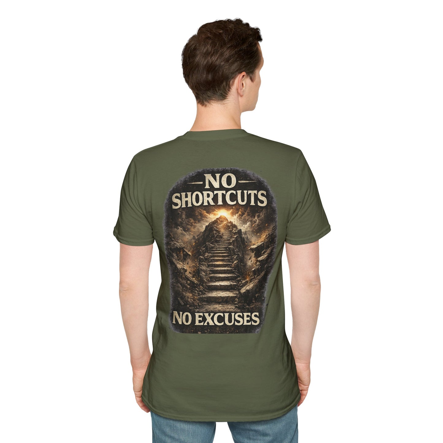 No Shortcuts No Excuses Men's Graphic T-Shirt
