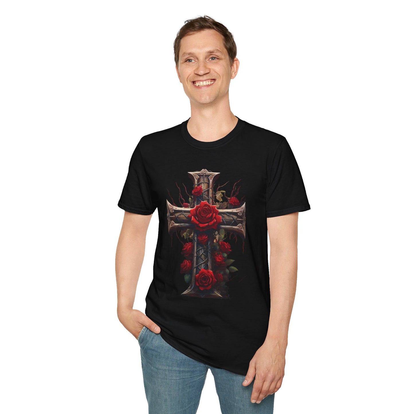Rose Cross T-Shirt
