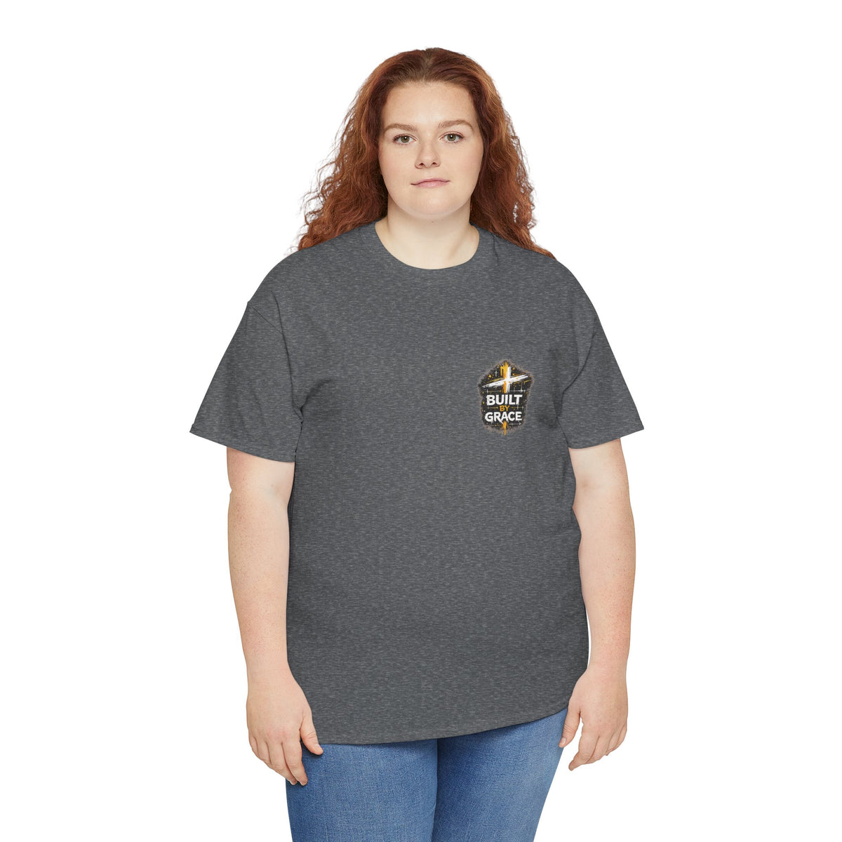 Built by Grace Christian Graphic T-Shirt - product view