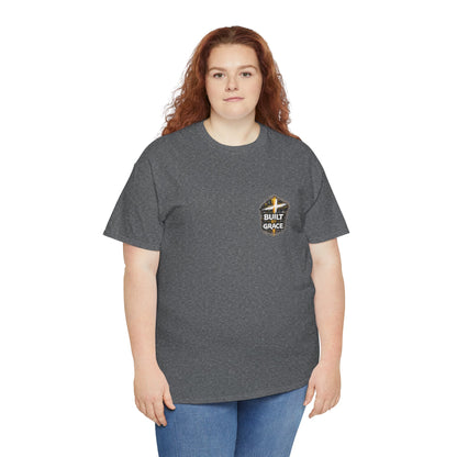 Built by Grace Christian Graphic T-Shirt - product view