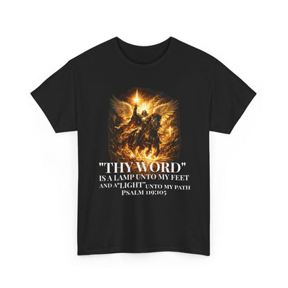 T‑Shirt - 'Thy Word Is A Lamp' Christian Scripture Graphic Tee
