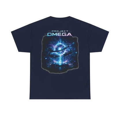 Project Omega Cosmic Eye Sci-Fi T-Shirt - product view