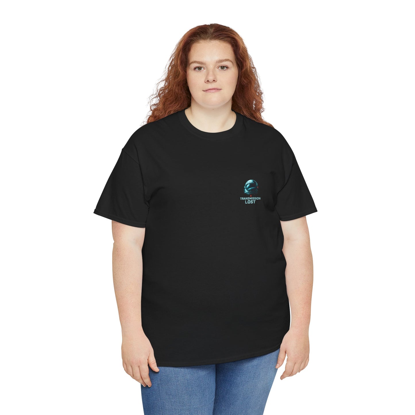 Transmission Lost Astronaut T-Shirt | Sci-Fi Space Graphic Tee, Futuristic Cosmic Streetwear Shirt
