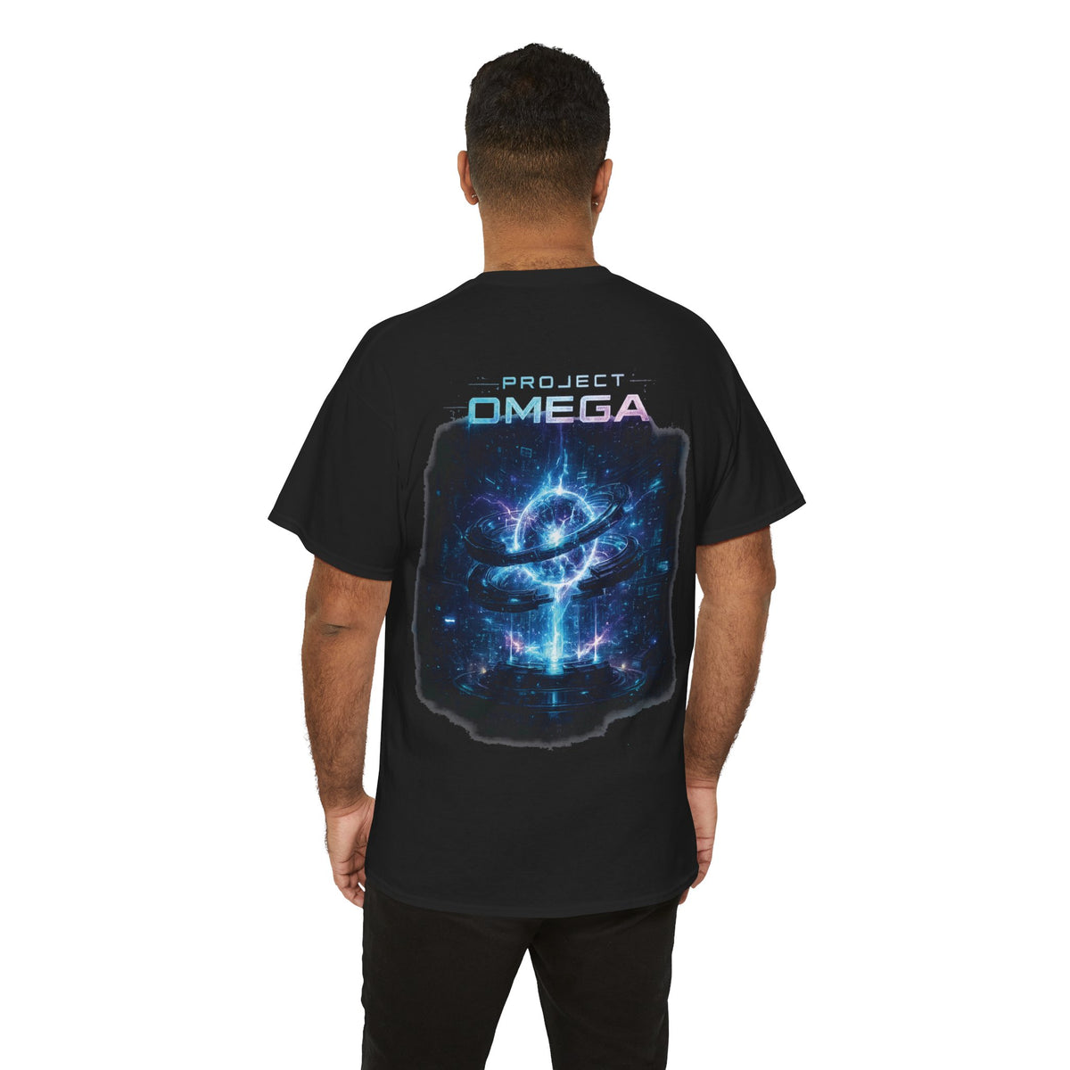 Project Omega Cosmic Eye Sci-Fi T-Shirt - product view
