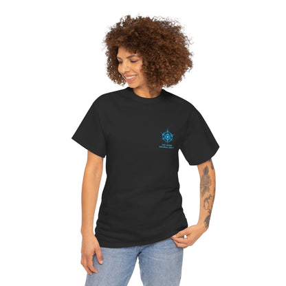 Neural Drift Cyberpunk T-Shirt | Futuristic AI Skull Sci-Fi Graphic Tee, Neon Streetwear Shirt