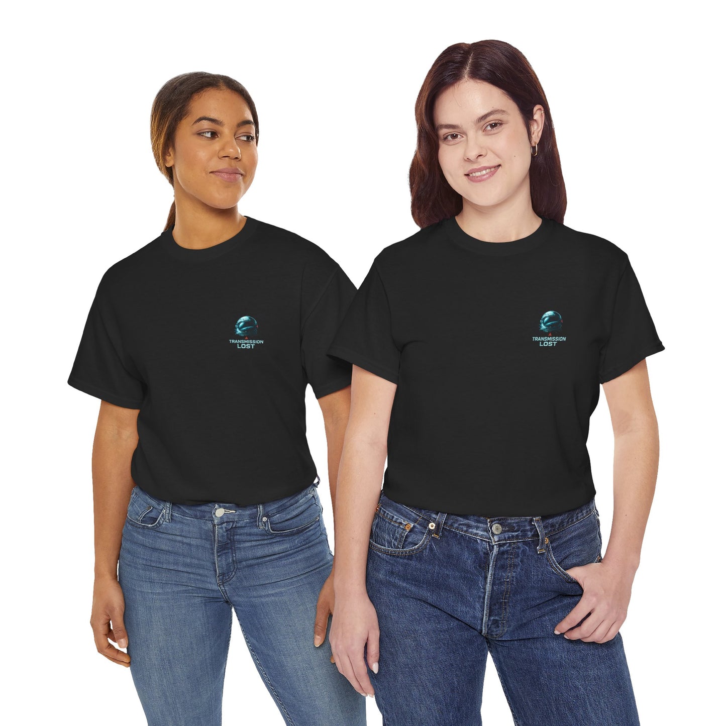 Transmission Lost Astronaut T-Shirt | Sci-Fi Space Graphic Tee, Futuristic Cosmic Streetwear Shirt