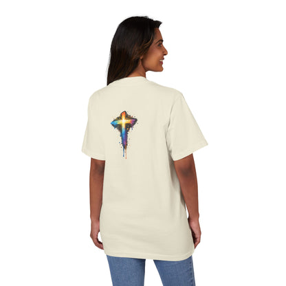 God Is Good All The Time T-Shirt — Colorful Christian Faith Tee (Psalm 100:5)