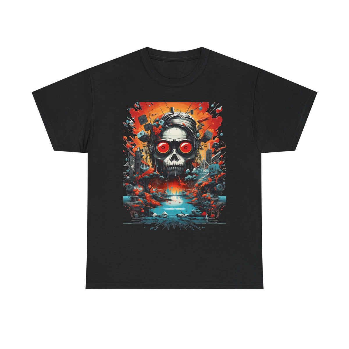 Skull Pilot Graphic Tee - product view
