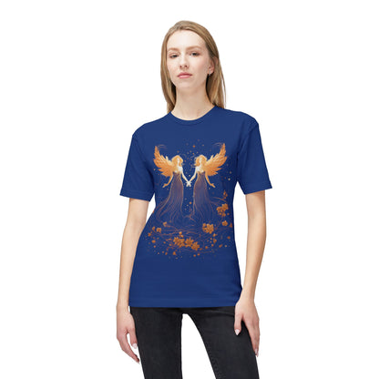 Angel Wings T‑Shirt — Ethereal Twin Angels Design