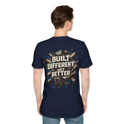 Built Different Tee — "BD Built Different" Graphic T-Shirt